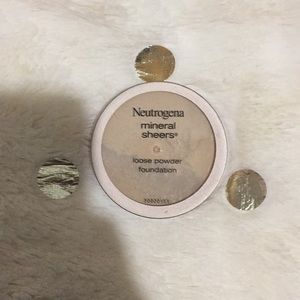 Neutrogena mineral sheers loose powder foundation